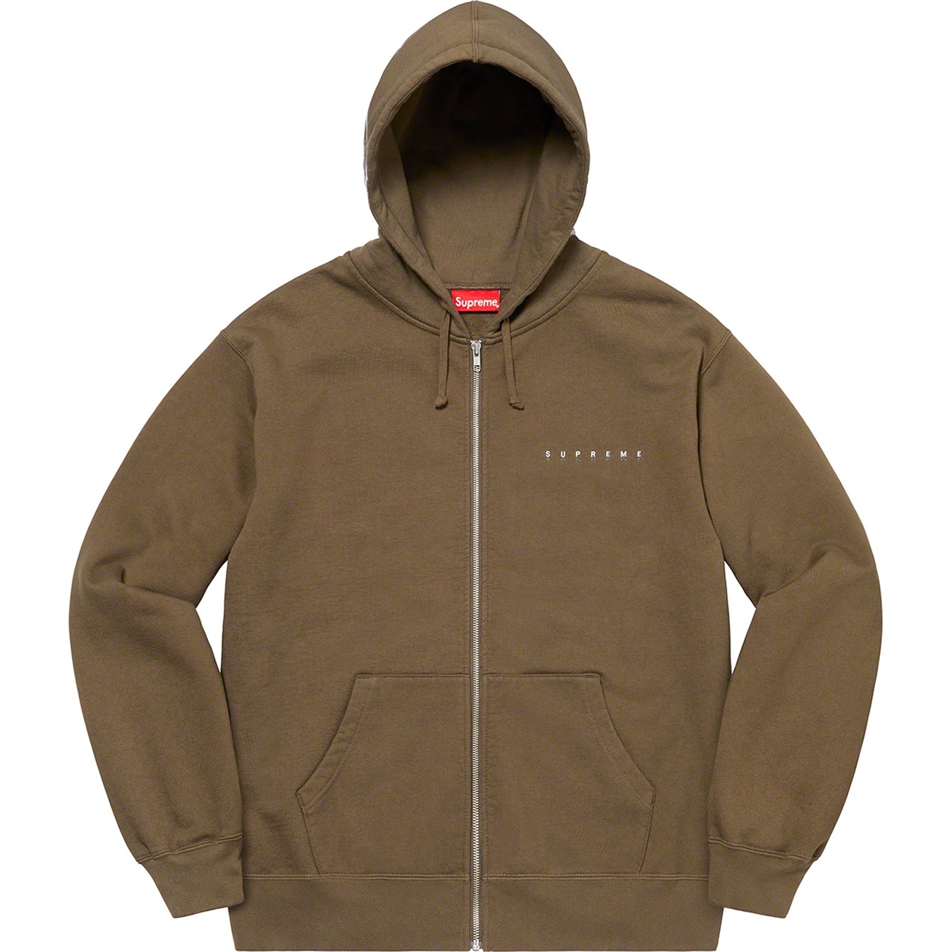 Globe Zip Up Hooded Sweatshirt view 5